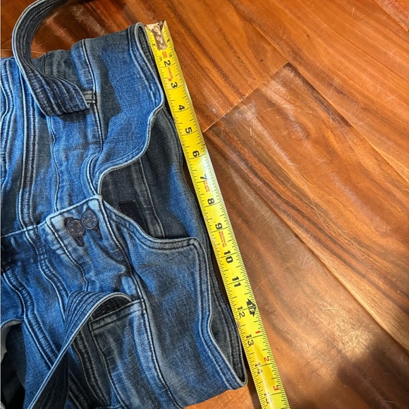 Mother The Triple Stack Insider Ankle Jeans Chick Flick Wash Size 29 (1053) - Picture 11 of 13